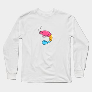 Pride Shrimp Pansexual Long Sleeve T-Shirt